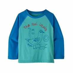 Meilleure vente ✨ Patagonia Baby Cap Cool Daily Crew - T-shirt enfant 😀