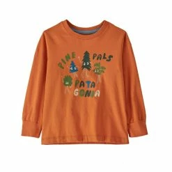 Tout neuf 🌟 Patagonia Baby L/S Regenerative Organic Certified Cotton Graphic - Pullover enfant 🎁