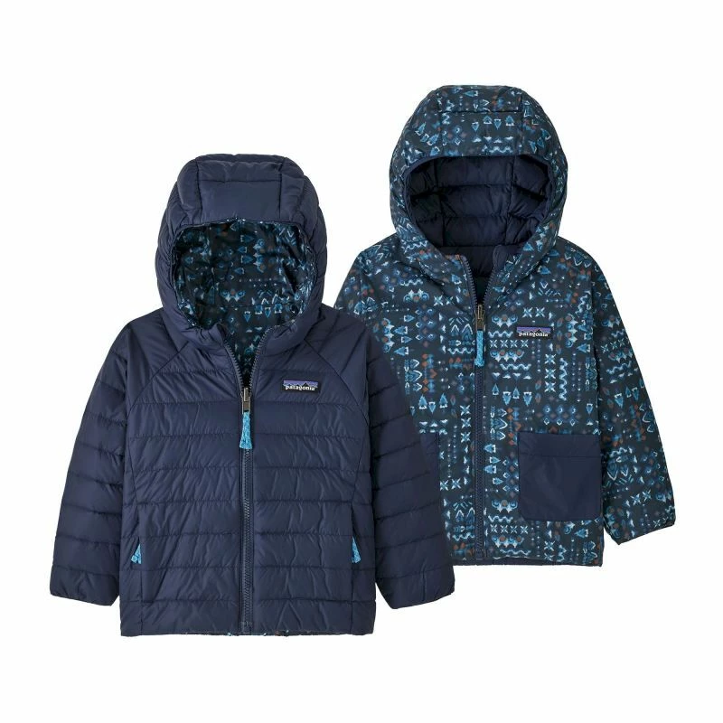 Tout neuf 🧨 Patagonia Baby Reversible Down Sweater Hoody - Doudoune enfant 🎁 1 Tout neuf 🧨 Patagonia Baby Reversible Down Sweater Hoody - Doudoune enfant 🎁