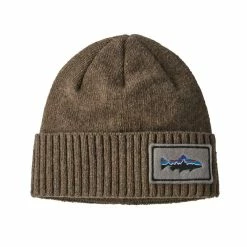 Acheter 😉 Patagonia Brodeo Beanie - Bonnet 🔥 -Giro-shop patagonia brodeo beanie bonnet fitz roy trout patch ash tan