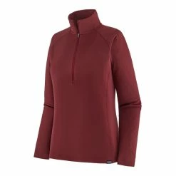 Bon marché 🛒 Patagonia Cap MW Zip Neck - Sous-vêtement technique femme ✔️