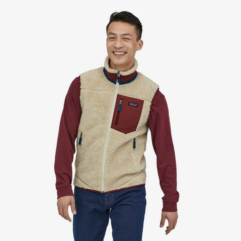 Meilleure vente 🔔 Patagonia Classic Retro-X® Fleece Vest - Polaire sans manches homme ⭐ 2 Meilleure vente 🔔 Patagonia Classic Retro-X® Fleece Vest - Polaire sans manches homme ⭐ – Image 2