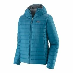Grosses soldes 👍 Patagonia Down Sweater Hoody - Doudoune homme ⌛ -Giro-shop patagonia down sweater hoody doudoune homme wavy blue
