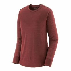 Coupon 🧨 Patagonia L/S Cap Cool Merino 👚 Shirt - T-shirt femme 🧨