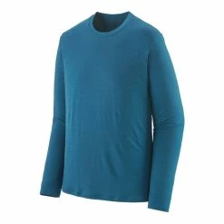 Bon marché 🎉 Patagonia L/S Cap Cool Merino 👚 Shirt - T-shirt homme 🛒