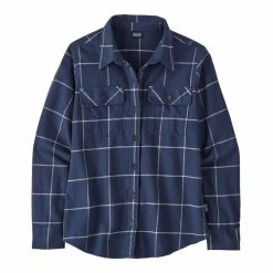 Vente flash ✔️ Patagonia L/S Organic Cotton MW Fjord Flannel 👕 Shirt - Chemise femme 🎁