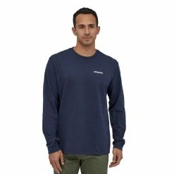 Meilleur prix ⌛ Patagonia L/S P-6 Logo Responsibili-Tee - T-shirt homme 🛒 11 Meilleur prix ⌛ Patagonia L/S P-6 Logo Responsibili-Tee - T-shirt homme 🛒 -Giro-shop patagonia l s p 6 logo responsibili tee t shirt homme classic navy