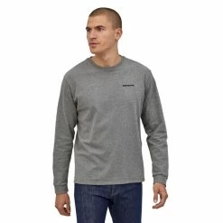 Meilleur prix ⌛ Patagonia L/S P-6 Logo Responsibili-Tee - T-shirt homme 🛒 13 Meilleur prix ⌛ Patagonia L/S P-6 Logo Responsibili-Tee - T-shirt homme 🛒 -Giro-shop patagonia l s p 6 logo responsibili tee t shirt homme gravel heather