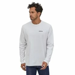 Meilleur prix ⌛ Patagonia L/S P-6 Logo Responsibili-Tee - T-shirt homme 🛒 10 Meilleur prix ⌛ Patagonia L/S P-6 Logo Responsibili-Tee - T-shirt homme 🛒 -Giro-shop patagonia l s p 6 logo responsibili tee t shirt homme white