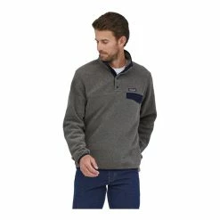 Bon marché 🛒 Patagonia LW Synchilla Snap-T P/O - Polaire homme 🎉 -Giro-shop patagonia lw synchilla snap t p o polaire homme nickel
