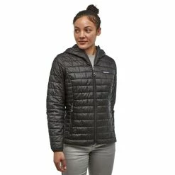 Top 10 ⭐ Patagonia Nano Puff® Hoody - Doudoune capuche femme 🎉 -Giro-shop patagonia nano puff hoody doudoune capuche femme black