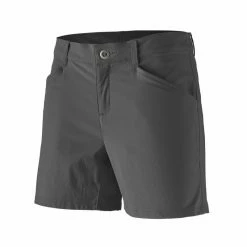Tout neuf 😍 Patagonia Quandary Shorts - 5 in. - Short randonnée femme 🎉 -Giro-shop patagonia quandary shorts 5 in short randonnee femme forge grey 3