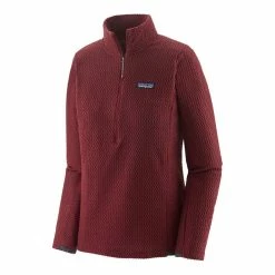 De gros 👏 Patagonia R1 Air Zip Neck - Polaire femme 😀 -Giro-shop patagonia r1 air zip neck polaire femme sequoia red