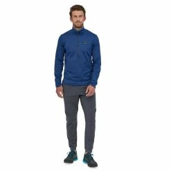 Tout neuf ✨ Patagonia R1 Daily Zip Neck - Polaire homme ✨ -Giro-shop patagonia r1 daily zip neck polaire homme ink black black x dye 3