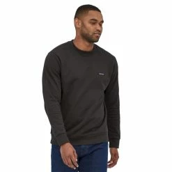 Remise ❤️ Patagonia Regenerative Organic Certified Cotton Crew - Sweatshirt ❤️ -Giro-shop patagonia regenerative organic certified cotton crew sweatshirt ink black