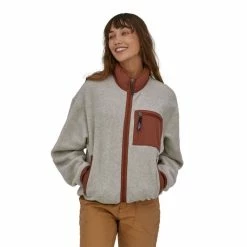 Vente flash 🎉 Patagonia Synchilla Jkt - Polaire femme 🔥 -Giro-shop patagonia synchilla jkt polaire femme oatmeal heather